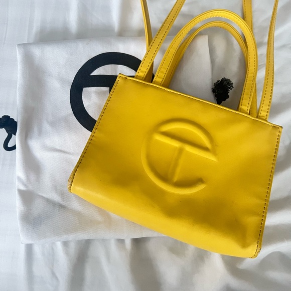 Yellow Authentic Telfar Bag - Used - Picture 1 of 9